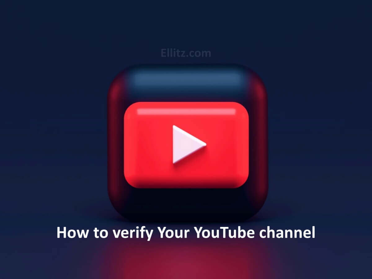 verify your youtube channel