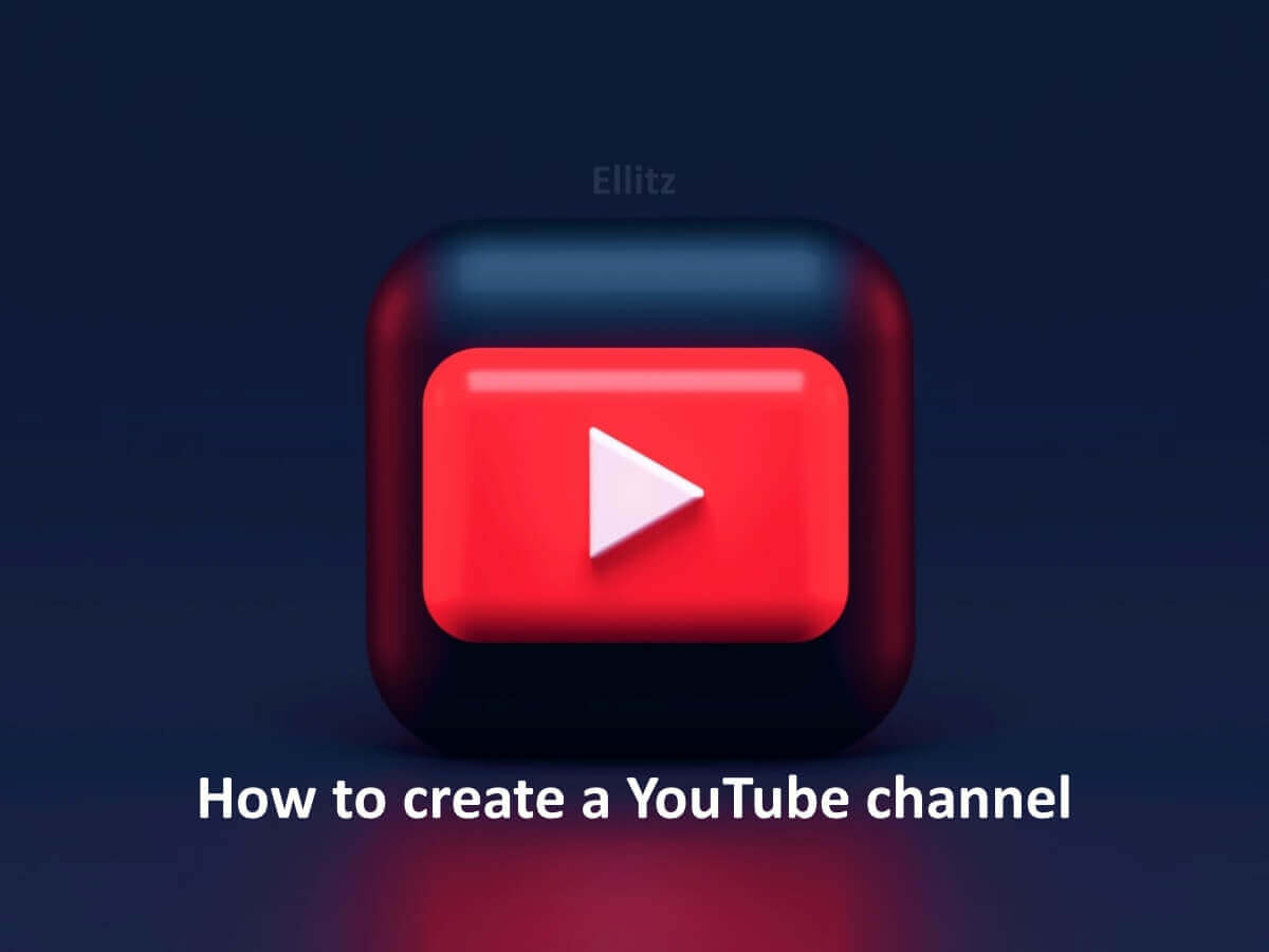 create a new youtube channel