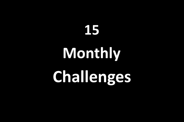 Monthly Challenges