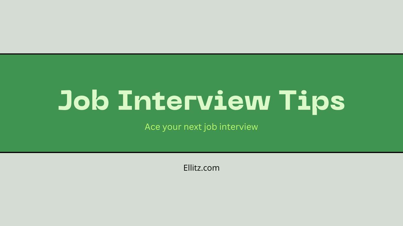 successful Job interview tips to nail your Job Interview